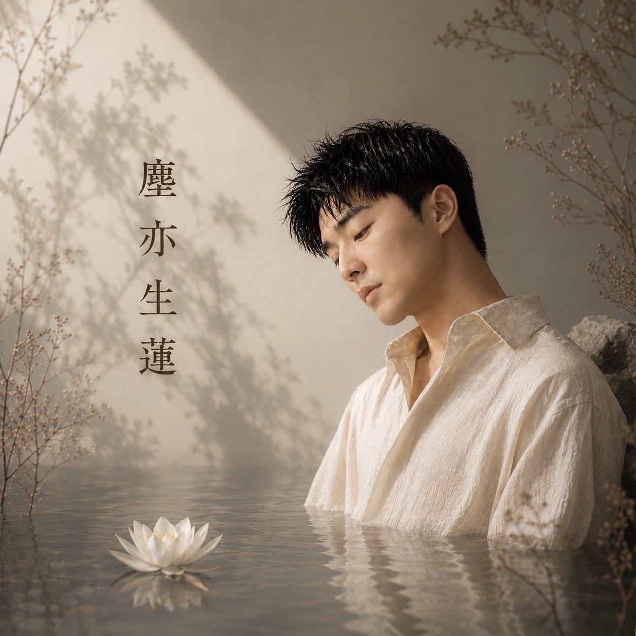 RIVER 已上架音樂作品《塵亦生蓮》封面