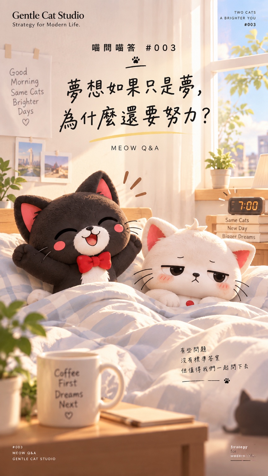 喵問喵答 #003:夢想如果只是夢,為什麼還要努力?
