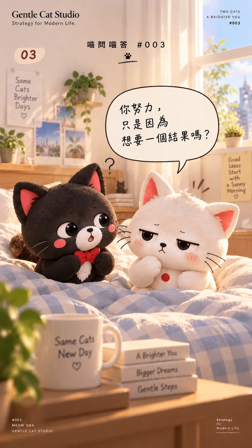 小白:你努力,只是因為想要一個結果嗎?